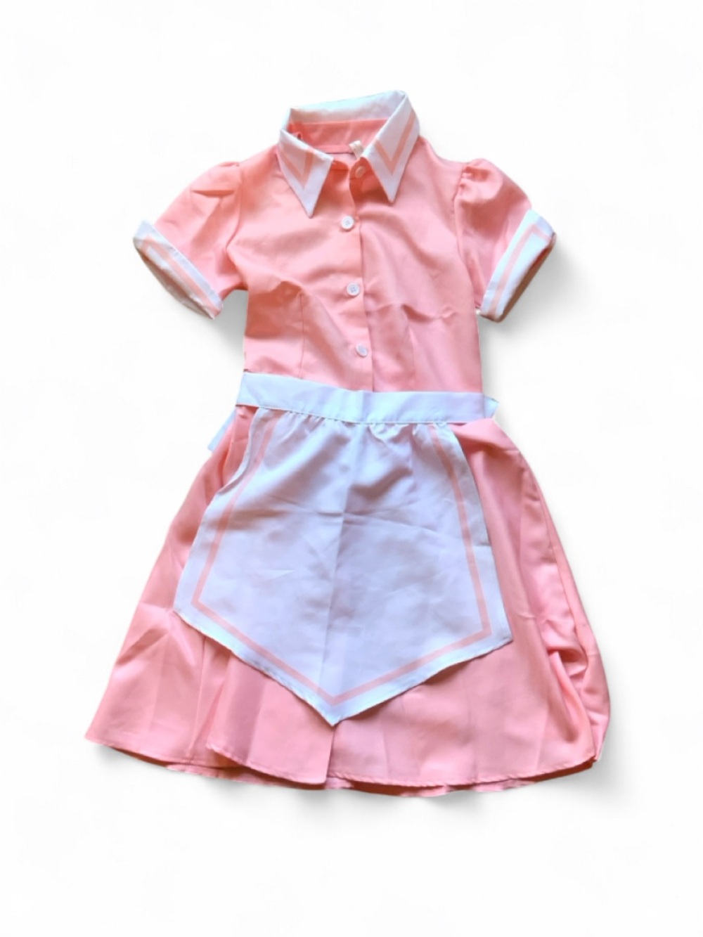 Halloween Waitress Costume Women's Small 2-4